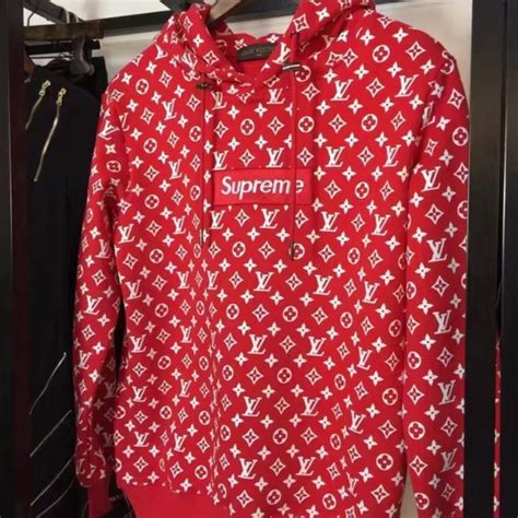 brown supreme louis vuitton hoodie fake|supreme Louis Vuitton hoodie where to buy.